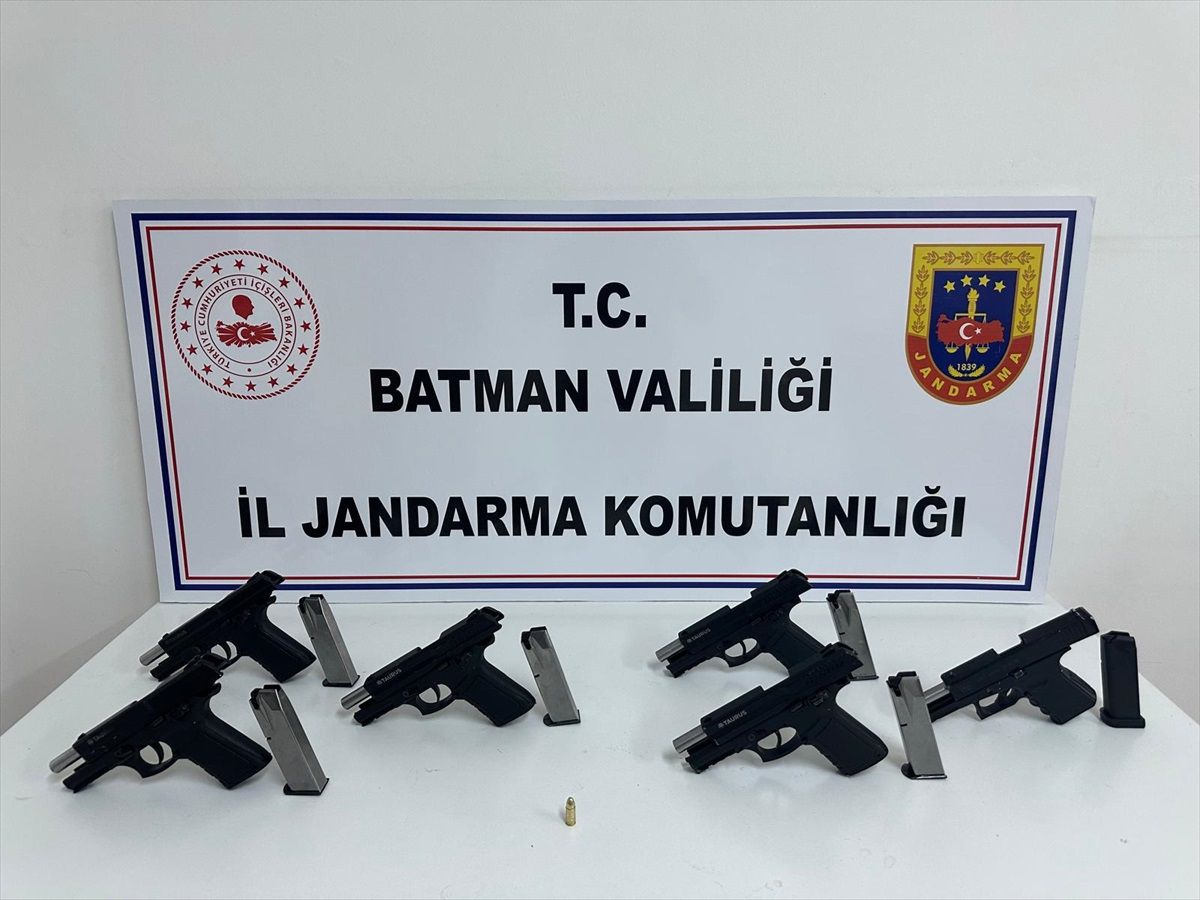 Batman\'da Silah Kaçakçılığı Operasyonu