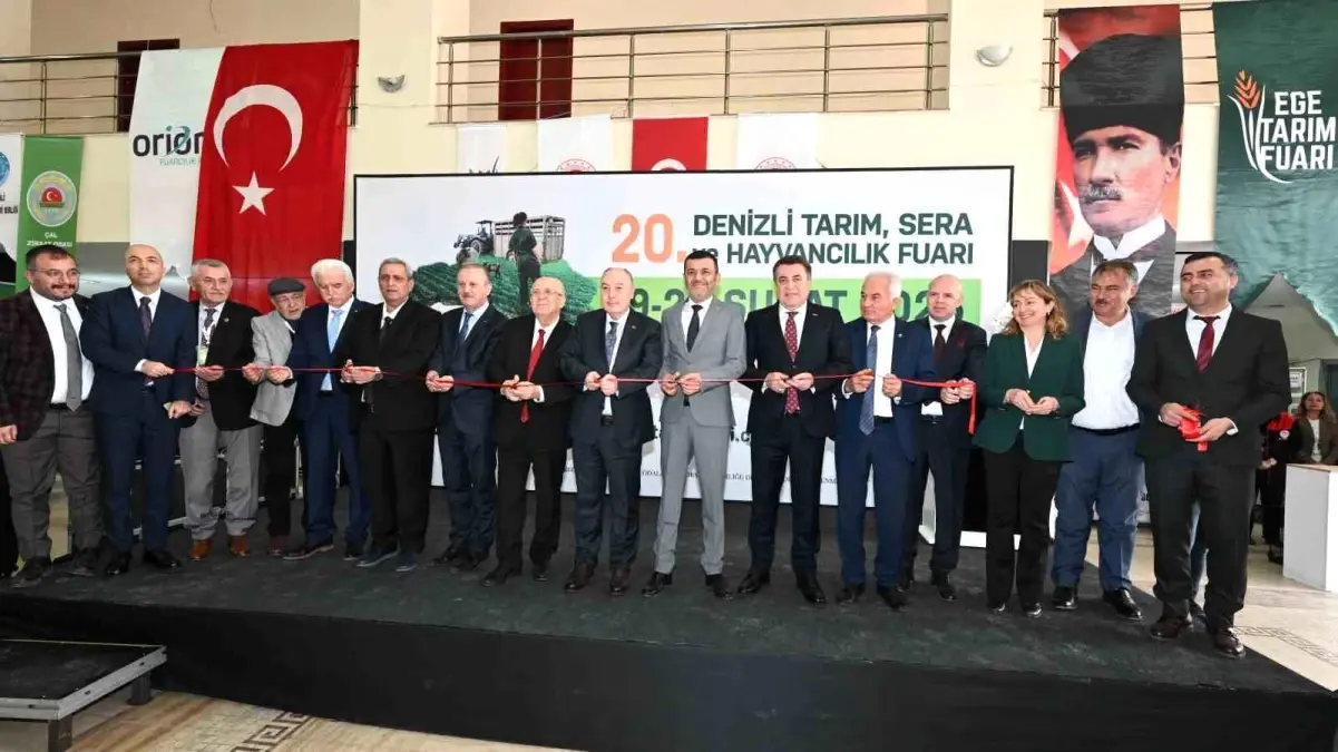 Denizli Tarım Fuarı Açıldı: İhracatta 76 Ülkeye 70 Çeşit Ürün