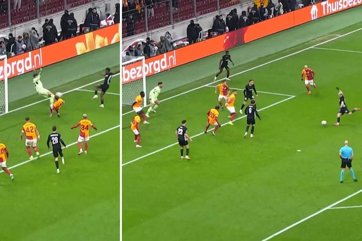 Günay ilk yarıya damga vurdu: Galatasaray kalesinde inanılmaz pozisyon