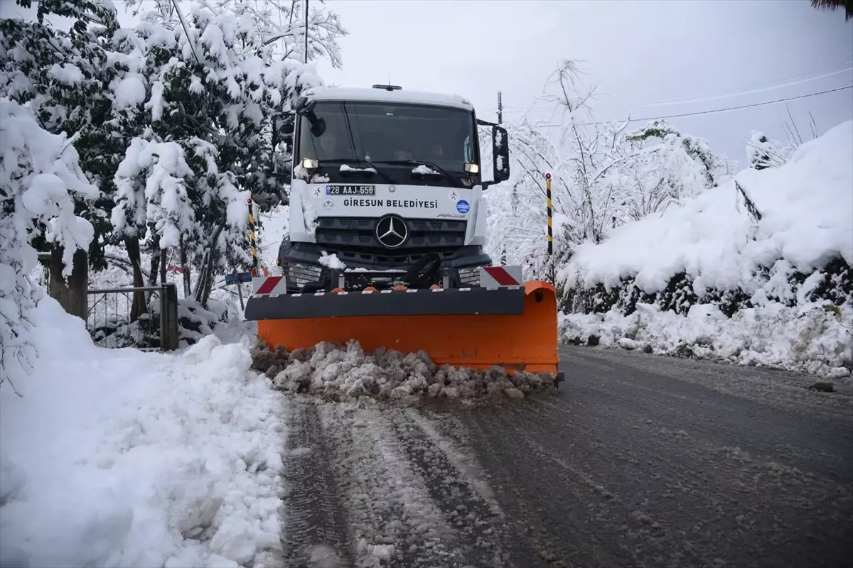 Giresun\'da Karla Mücadele Devam Ediyor