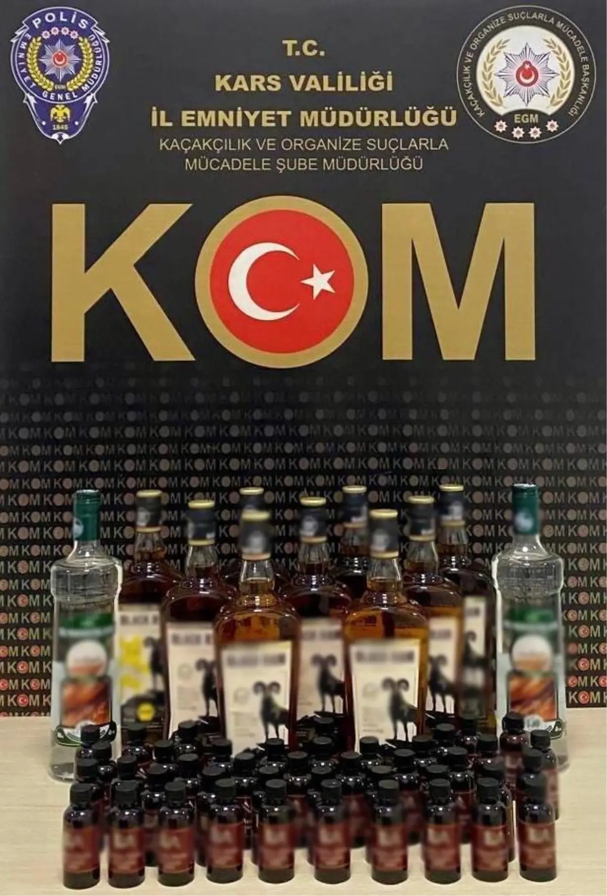 Kars\'ta Sahte İçki Operasyonu