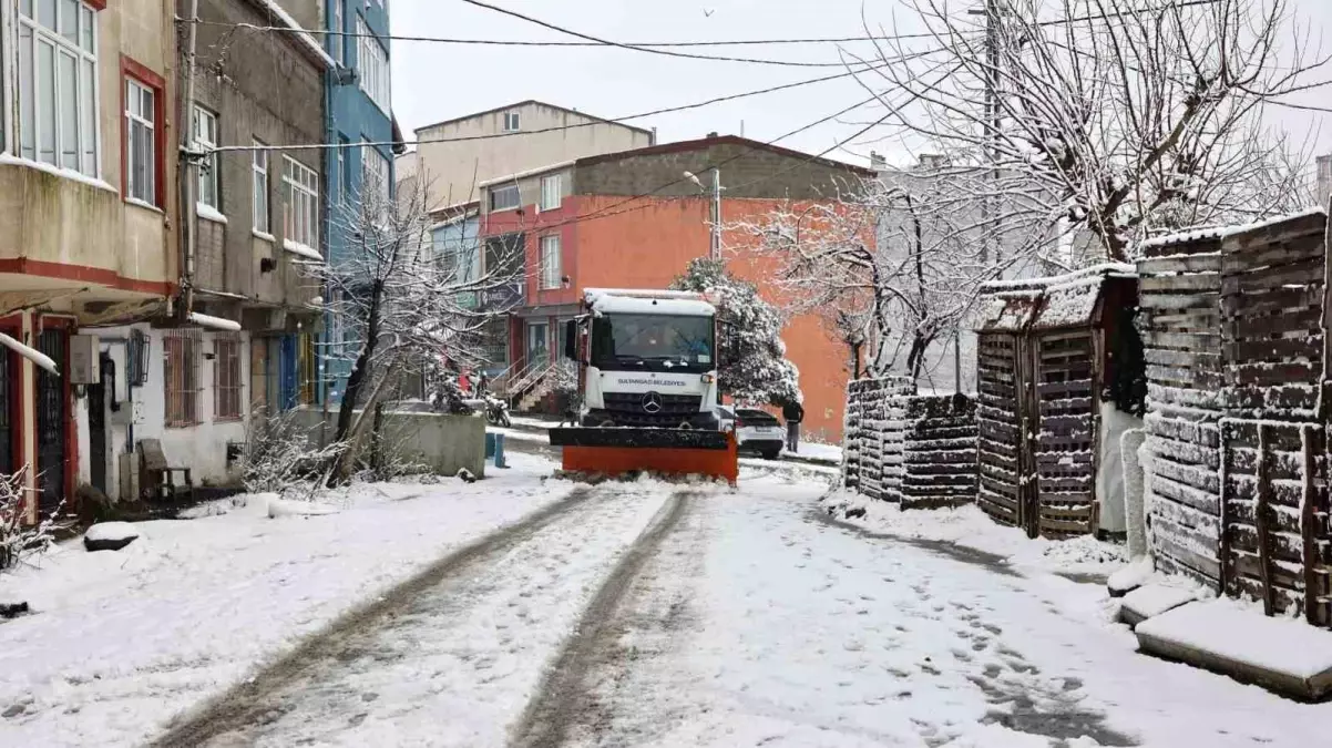 Sultangazi Belediyesi Yoğun Kar Yağışına Hazır