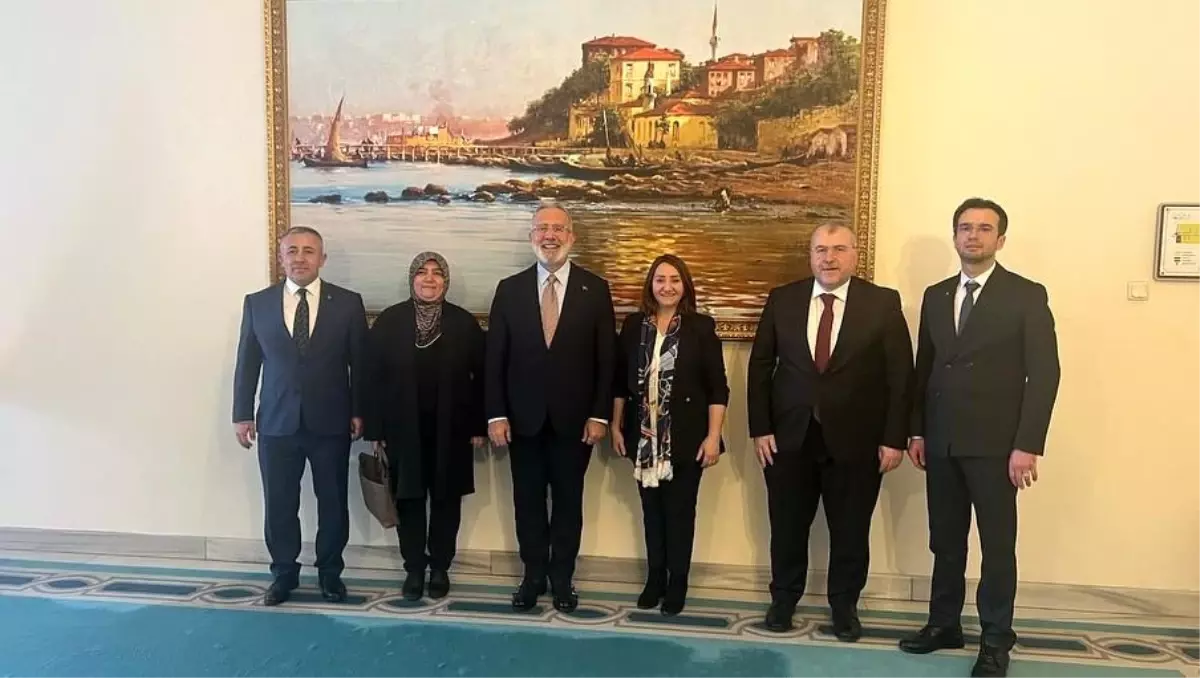 AK Parti Bilecik Heyeti Ankara\'da Temaslarda Bulundu