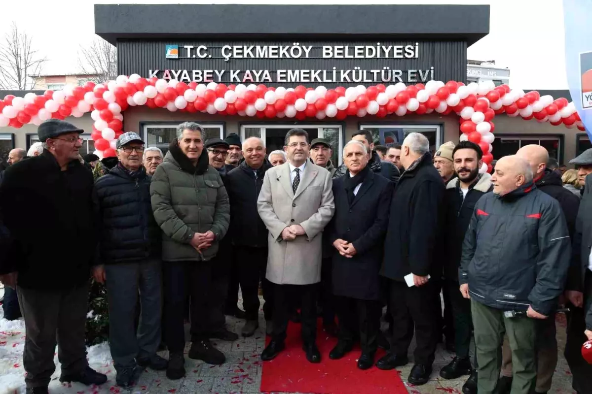 Çekmeköy\'de Emeklilere Özel Kültürevi Açıldı