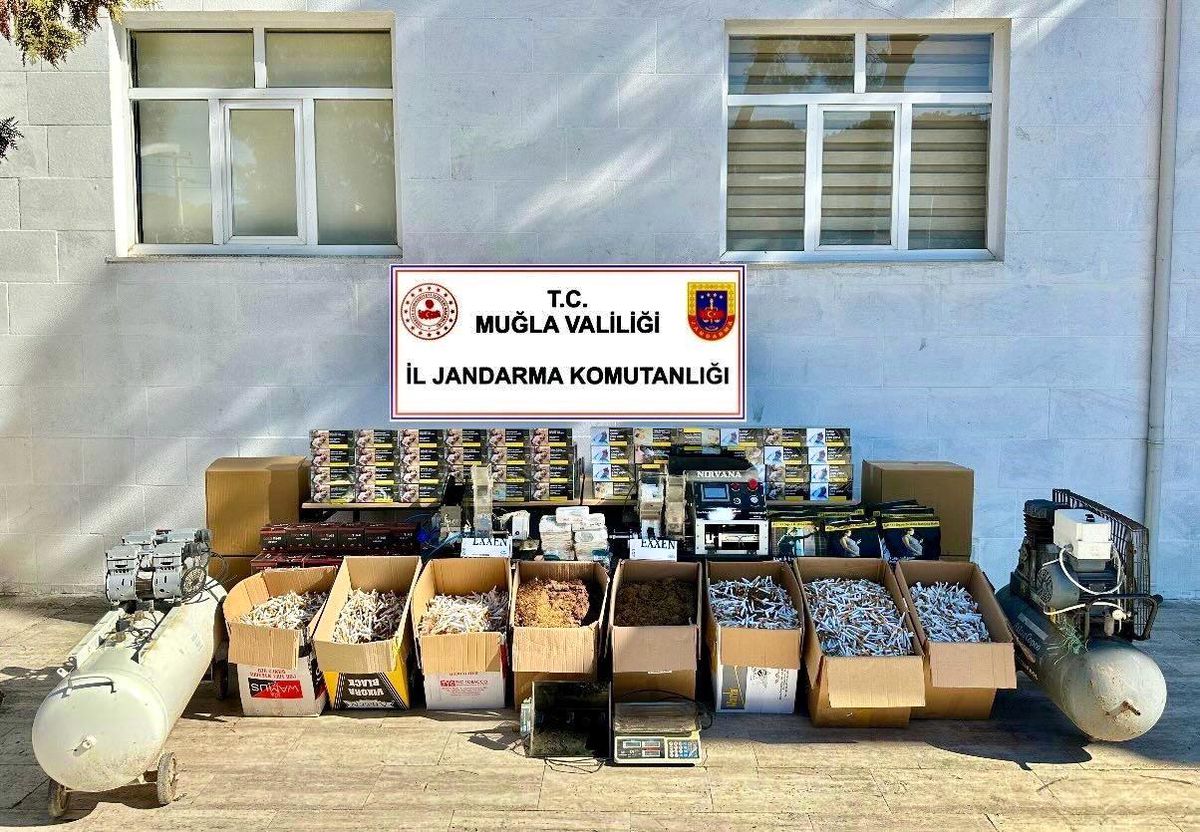 Muğla’da Kaçak Tütün Operasyonu