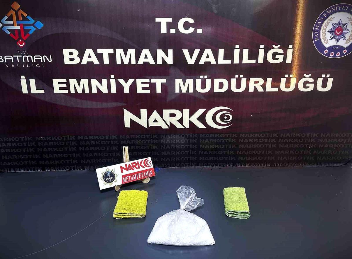 Batman\'da Uyuşturucu Operasyonu