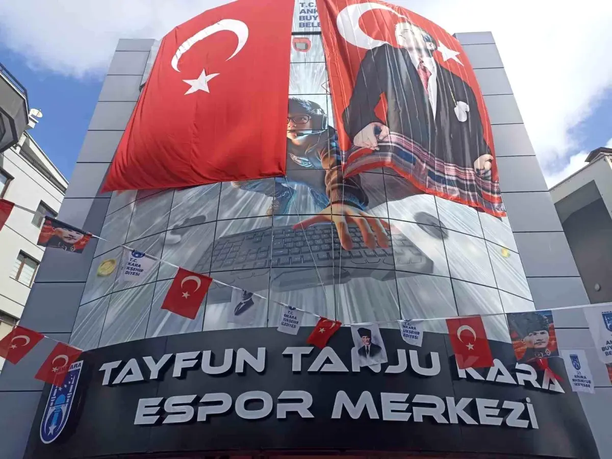 Mansur Yavaş, Tayfun Tanju Kara Espor Merkezi\'nin Açılışında Konuştu