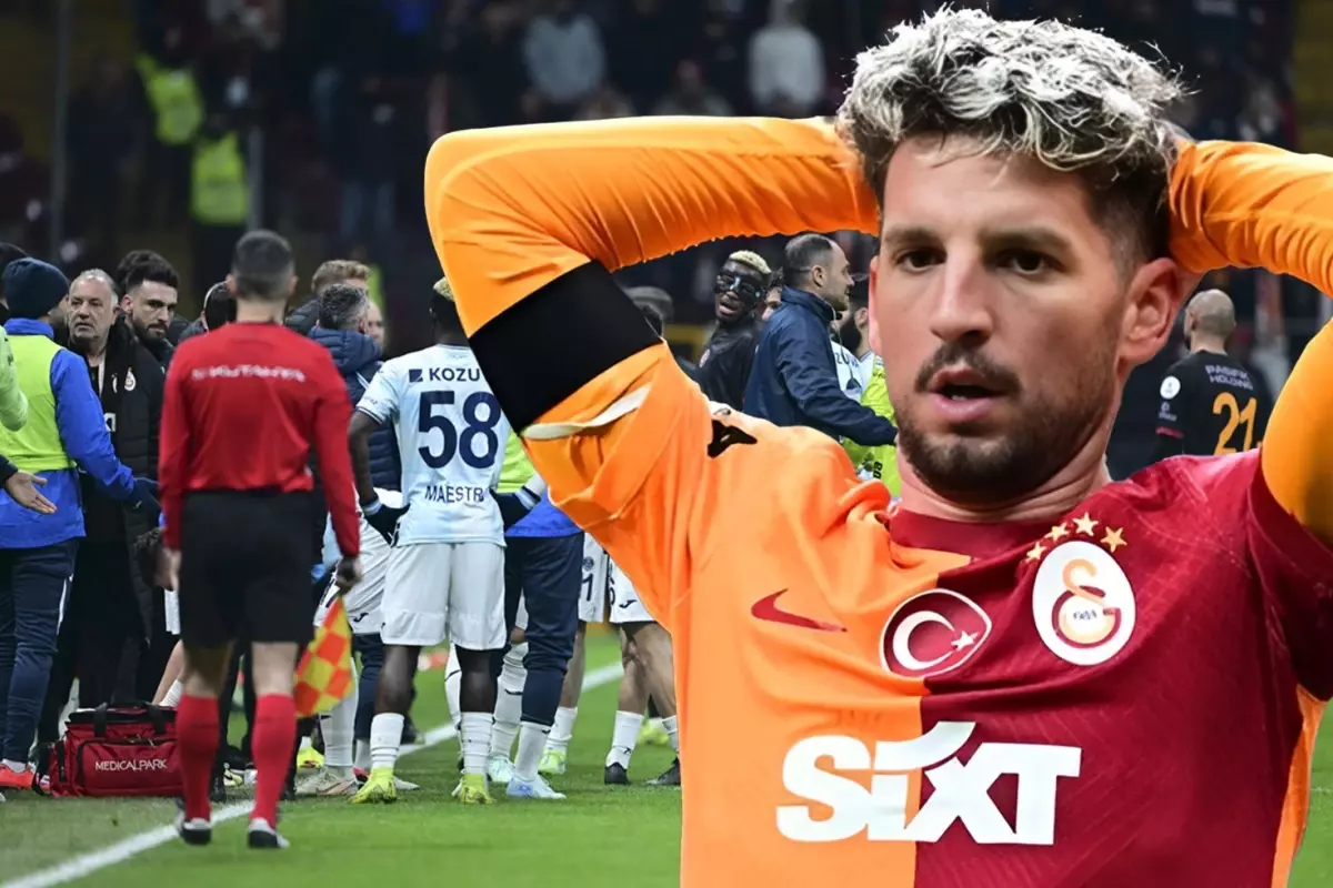 Olaylı maç Mertens\'e pahalıya patladı 