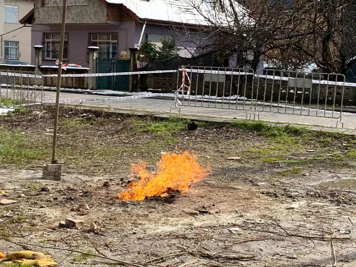 Kartepe\'de 6 Günlük Metan Gazı Yangını