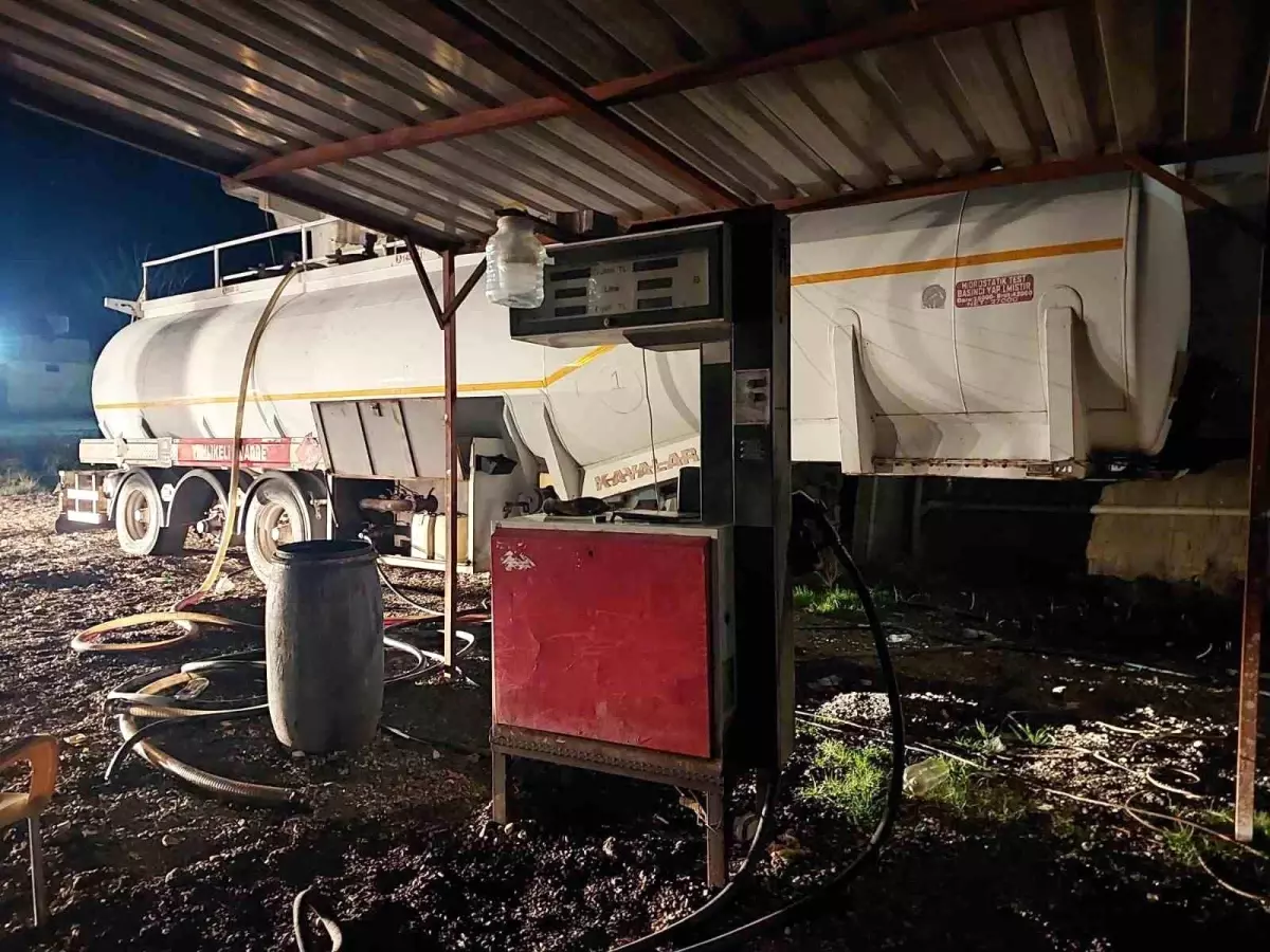 Gaziantep\'te Kaçak Akaryakıt Operasyonu