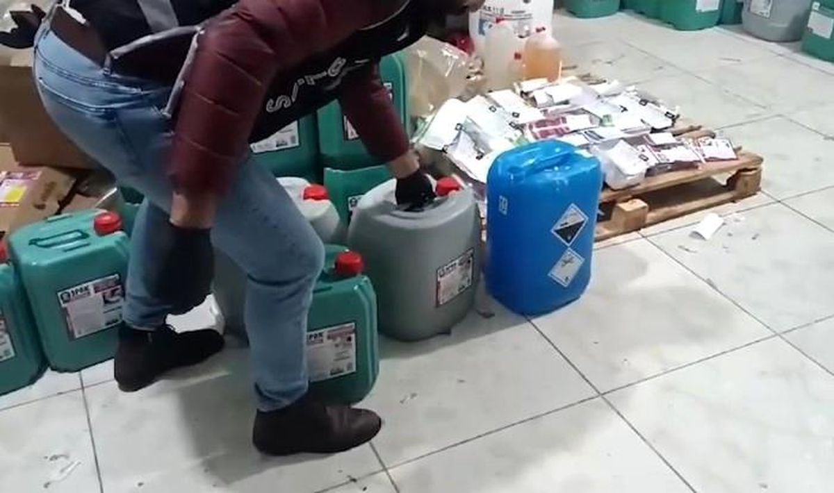Kayseri\'de Sahte Deterjan Operasyonu