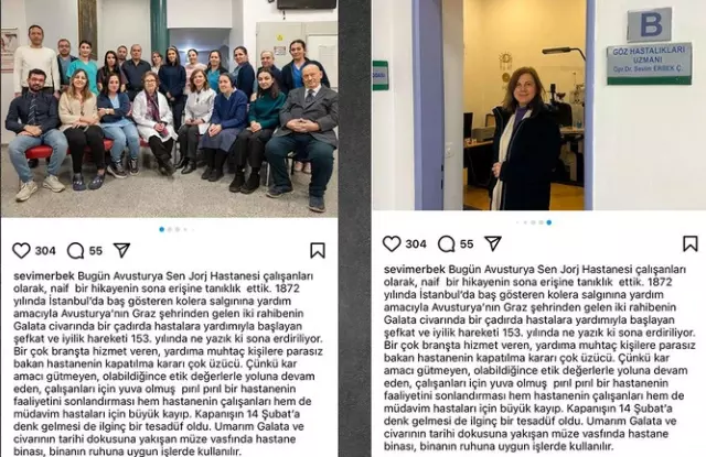 153 yıllık Özel St. Jorj Hastanesi kapatıldı