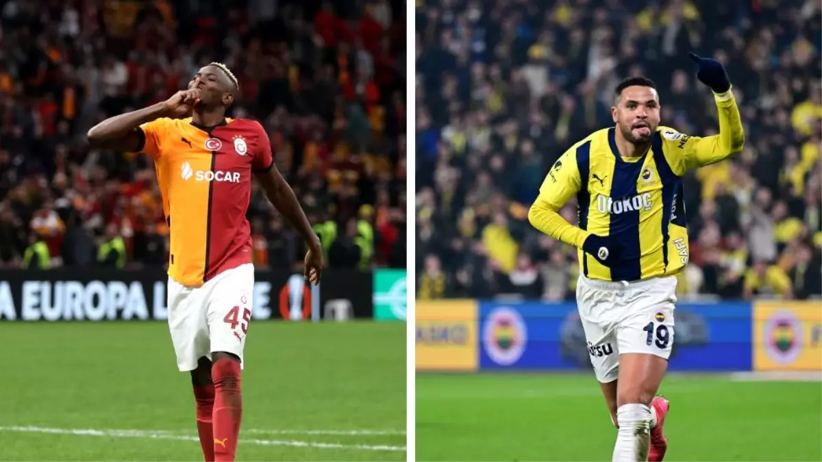 Derbide Galatasaray-Fenerbahçe Kapışıyor