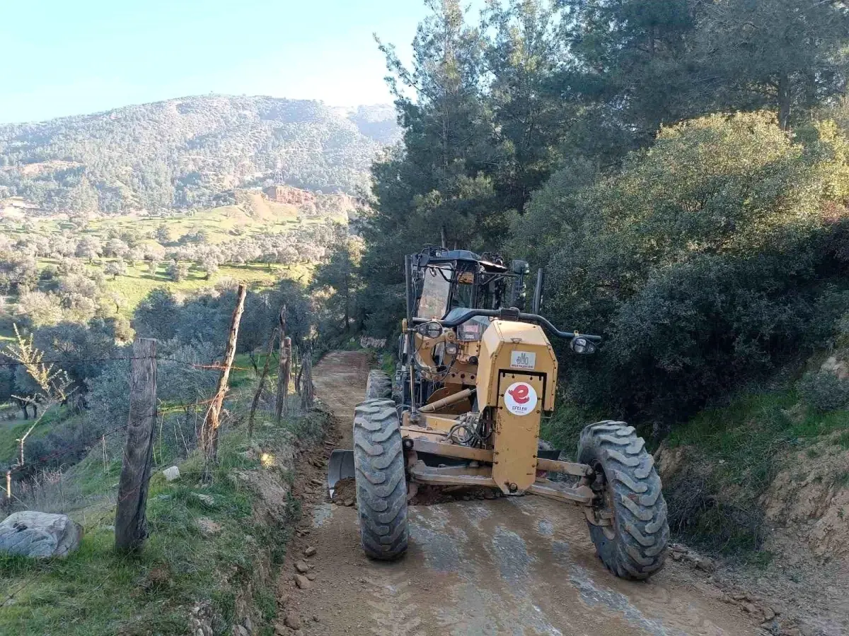 Efeler Belediyesi Arazi Yollarını Düzenlemek İçin Çalışma Başlattı