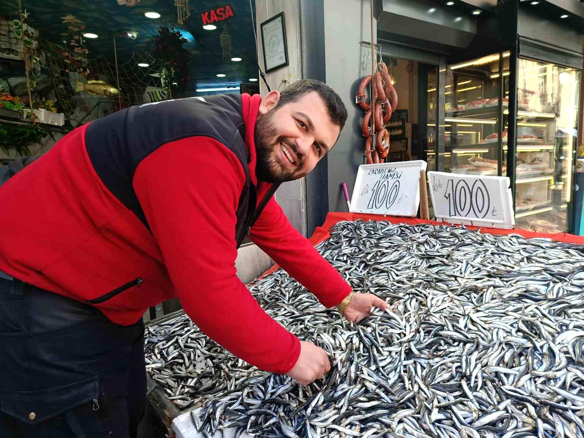 Edirne\'de Hamsi Fiyatları Düştü