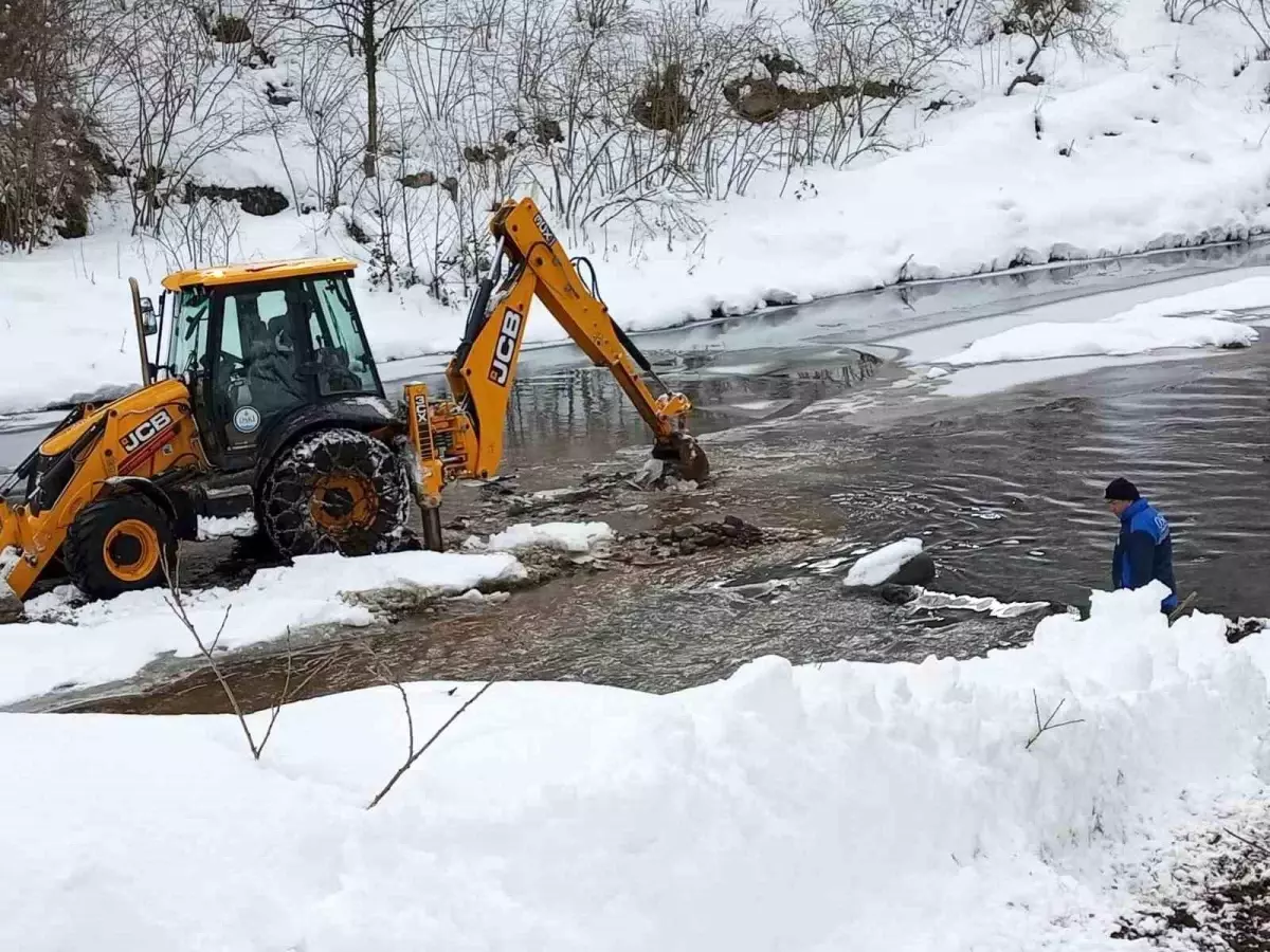 Ordu\'da Kış Koşulları Nedeniyle 246 Su Arızası Giderildi