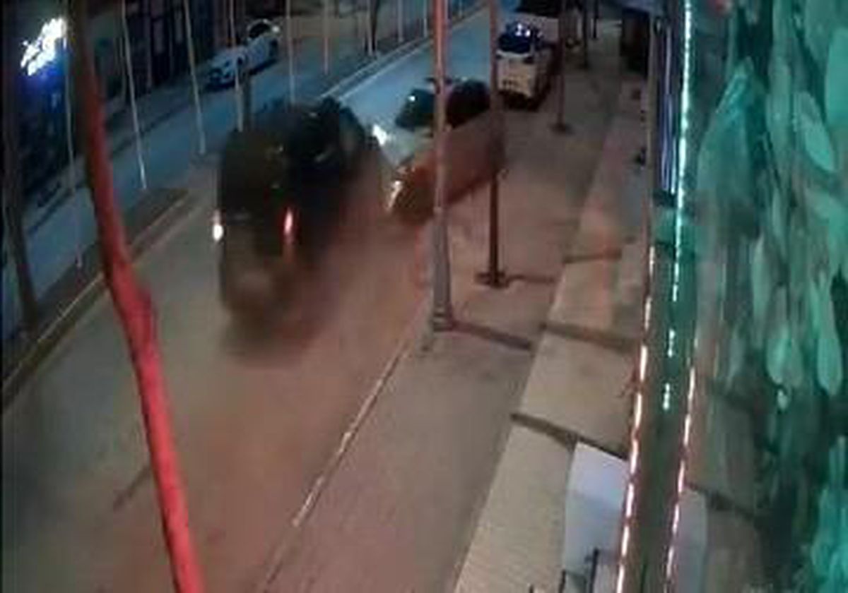 Elazığ\'da Kaçan Sürücü Kamerada