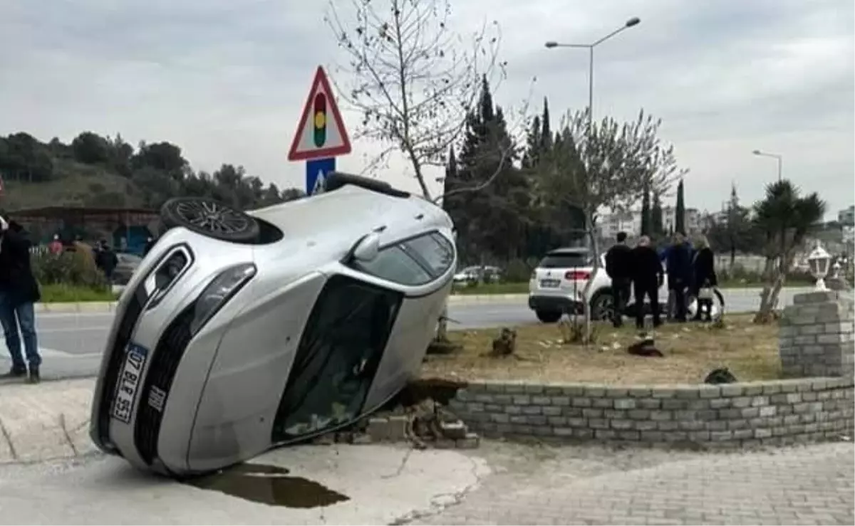 Söke\'de Trafik Kazası: 1 Yaralı