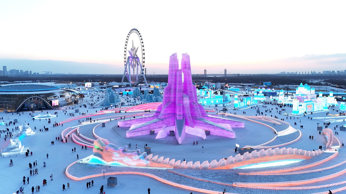 Harbin Buz ve Kar Dünyası Kapandı