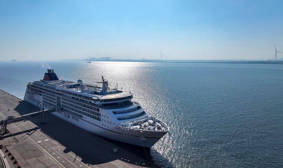 Tianjin\'de İlk Kruvaziyer Gemisi