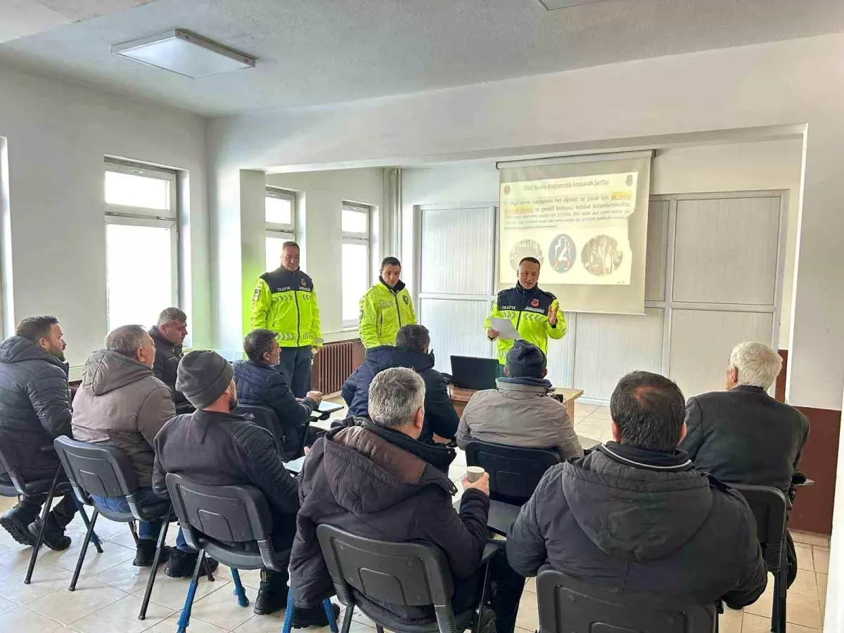 Okul Servis Şoförlerine Eğitim