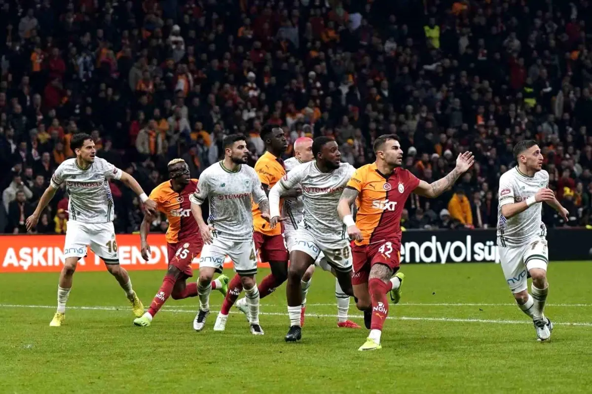 Galatasaray, Konyaspor\'u Konuk Ediyor