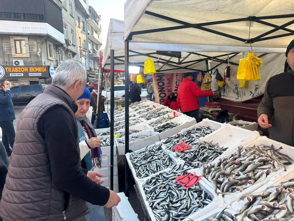 Zonguldak\'ta Hamsi Fiyatlarında Düşüş