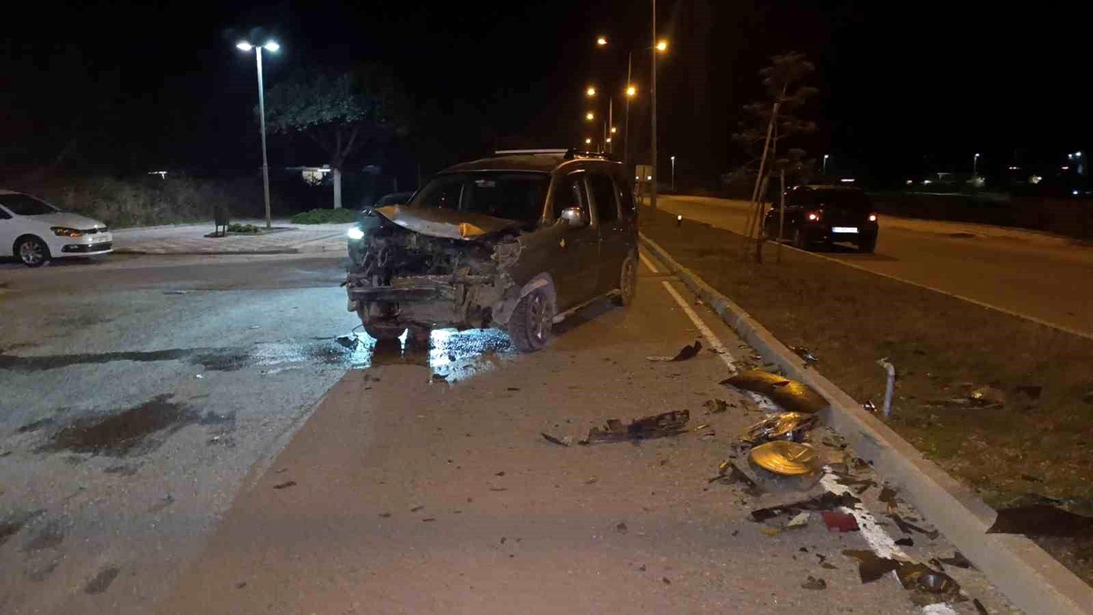 Alkollü Sürücü Kaza Sonrası Kaçtı