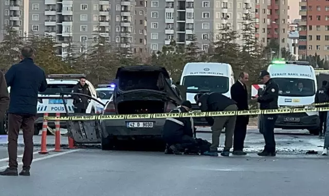 Konya'da Otomobil Yangınında Bebek ve Teyzesi Hayatını Kaybetti