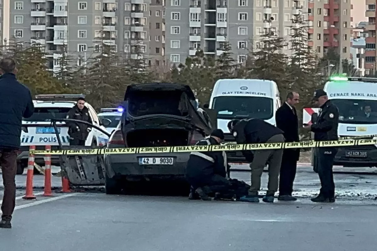 Konya\'da otomobilde patlama: 3 aylık bebek ile teyzesi hayatını kaybetti