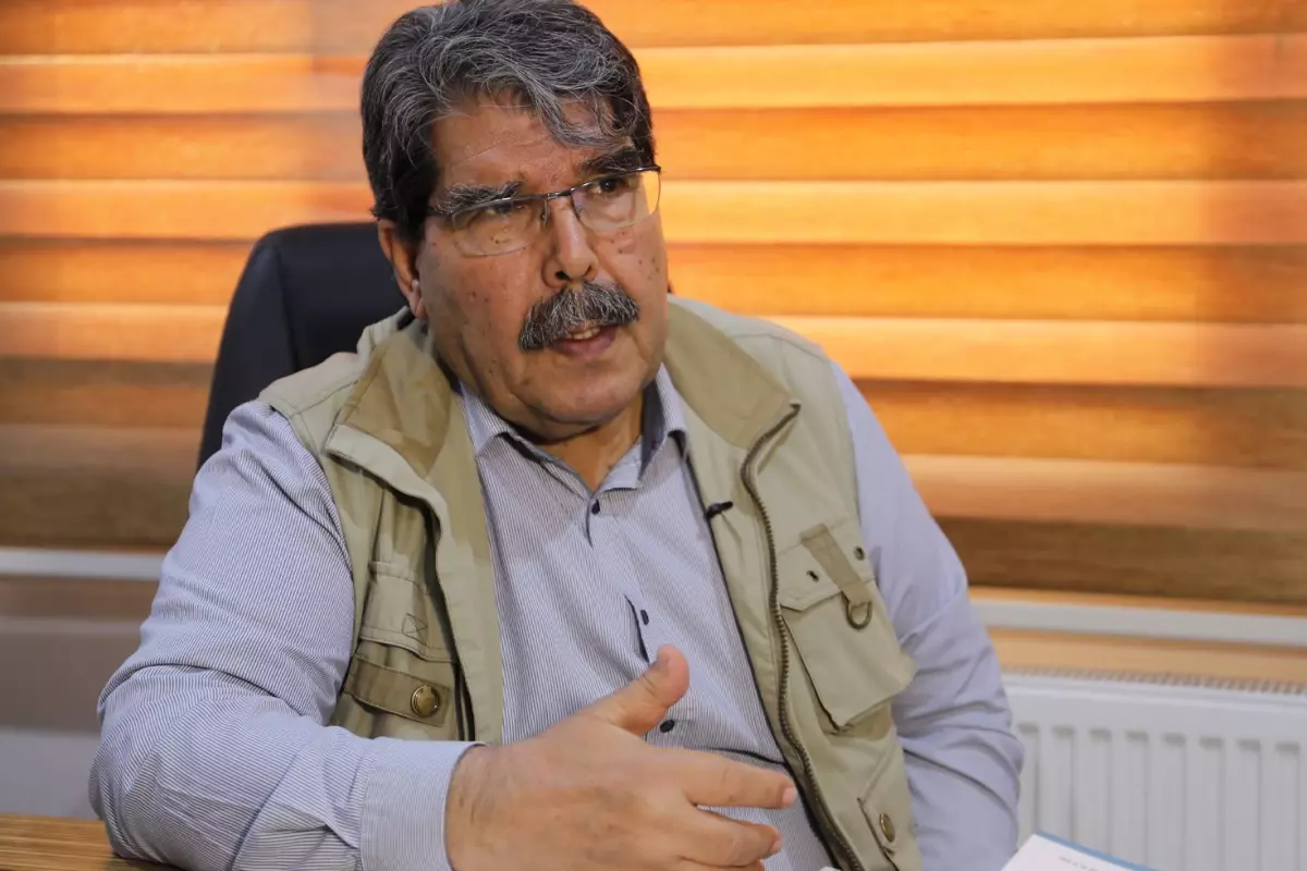 PYD elebaşı Salih Müslim: Öcalan\'ın yapacağı çağrıya uyacağız