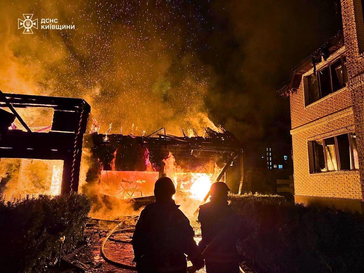 Kiev\'e İHA Saldırısı: 1 Ölü, 2 Yaralı