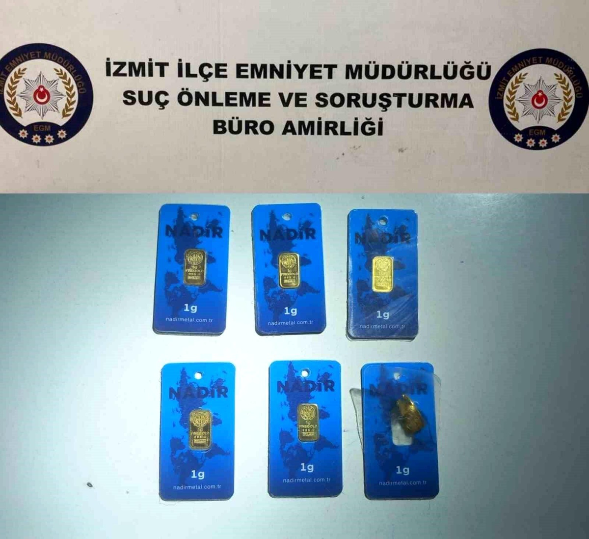 Kocaeli\'de Sahte Altın Dolandırıcılığı Yakalandı