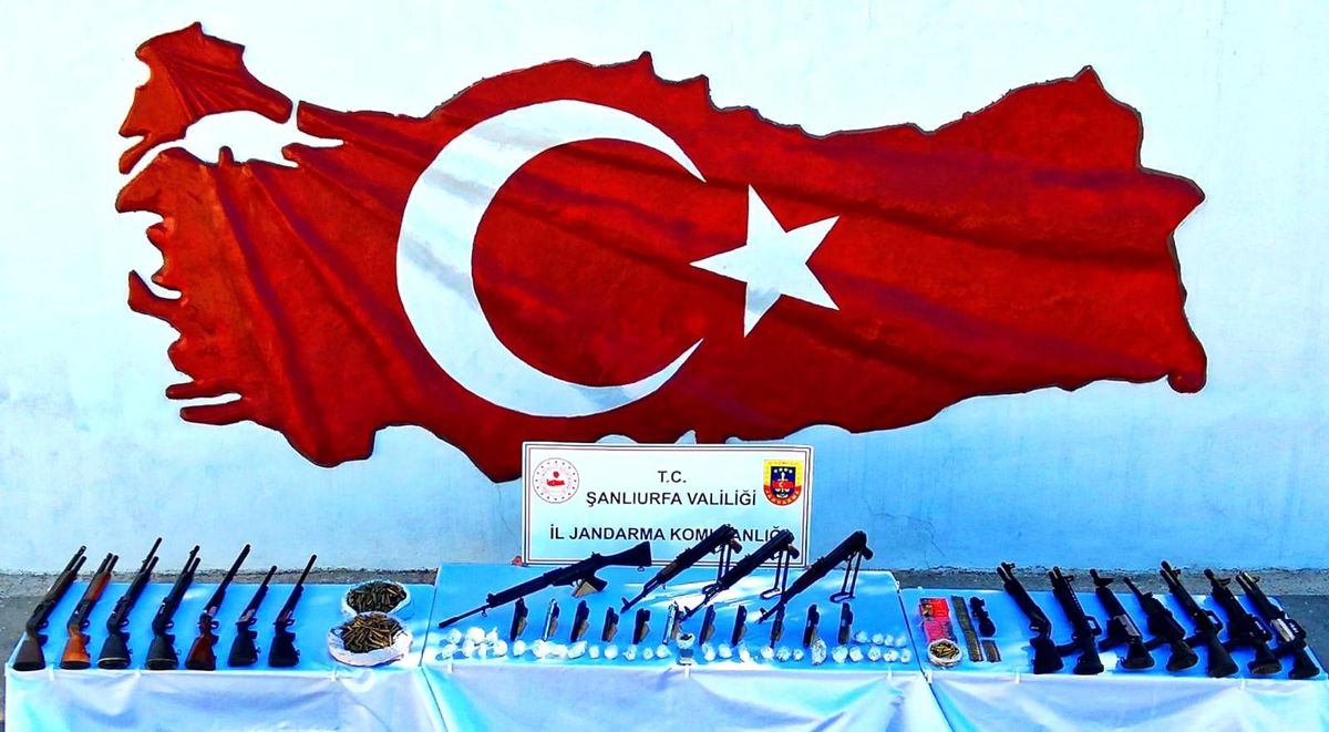 Şanlıurfa\'da Dronlu Silah Kaçakçılığı Operasyonu