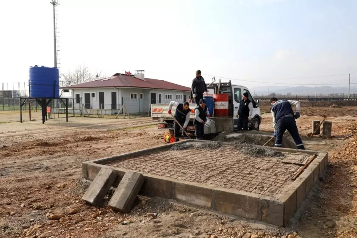 Şehzadeler Belediyesi\'nden Tarımsal Su Tankı Kurulumu