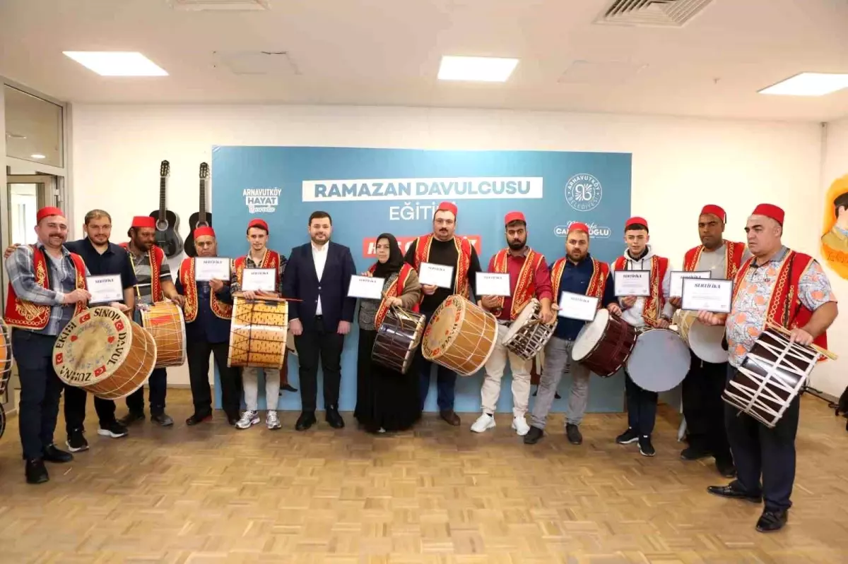 Arnavutköy Belediyesi, Sahur Davulcularını Eğitti