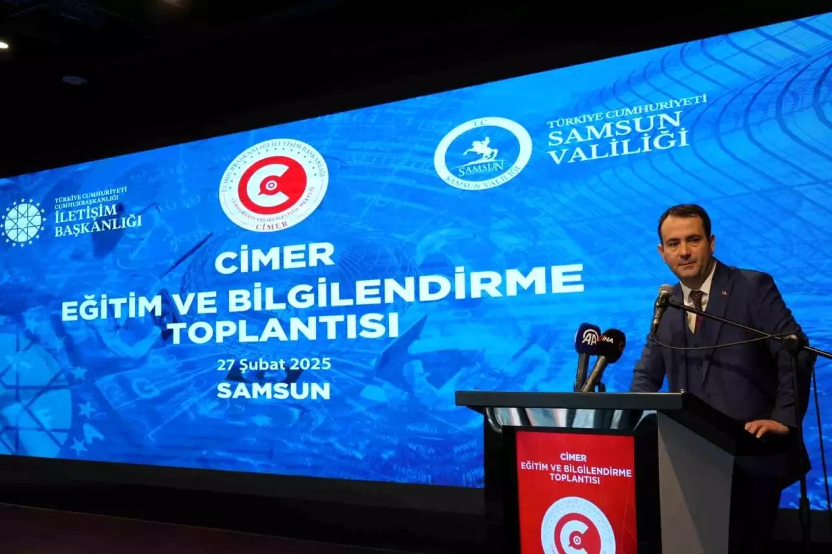 CİMER Eğitim Toplantısı Samsun\'da Yapıldı