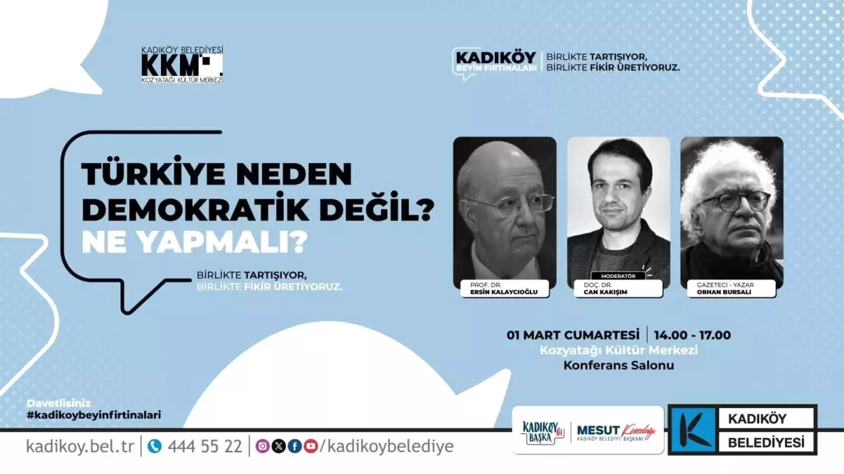 Kadıköy\'de \'Beyin Fırtınaları\' Panel Dizisi Başlıyor