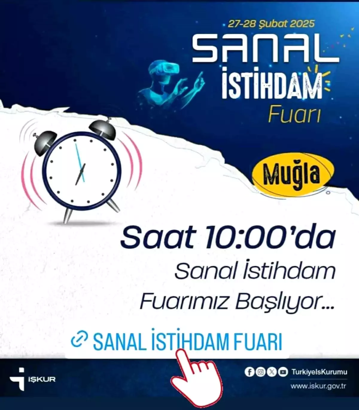 Muğla\'da Sanal İstihdam Fuarı