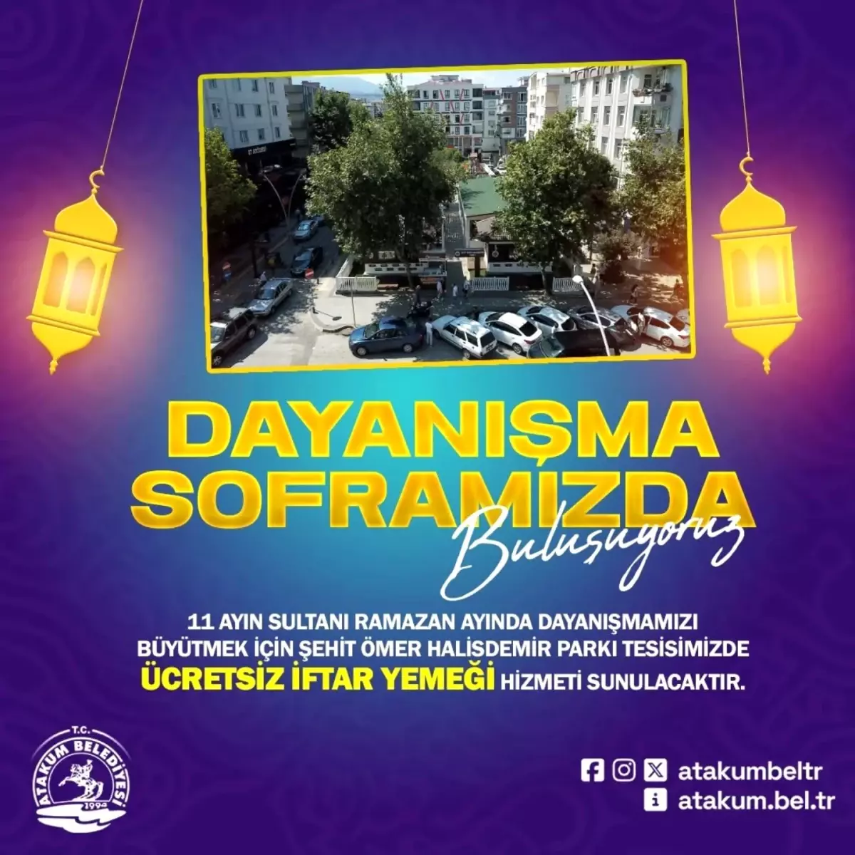 Atakum\'da Ramazan sofrası