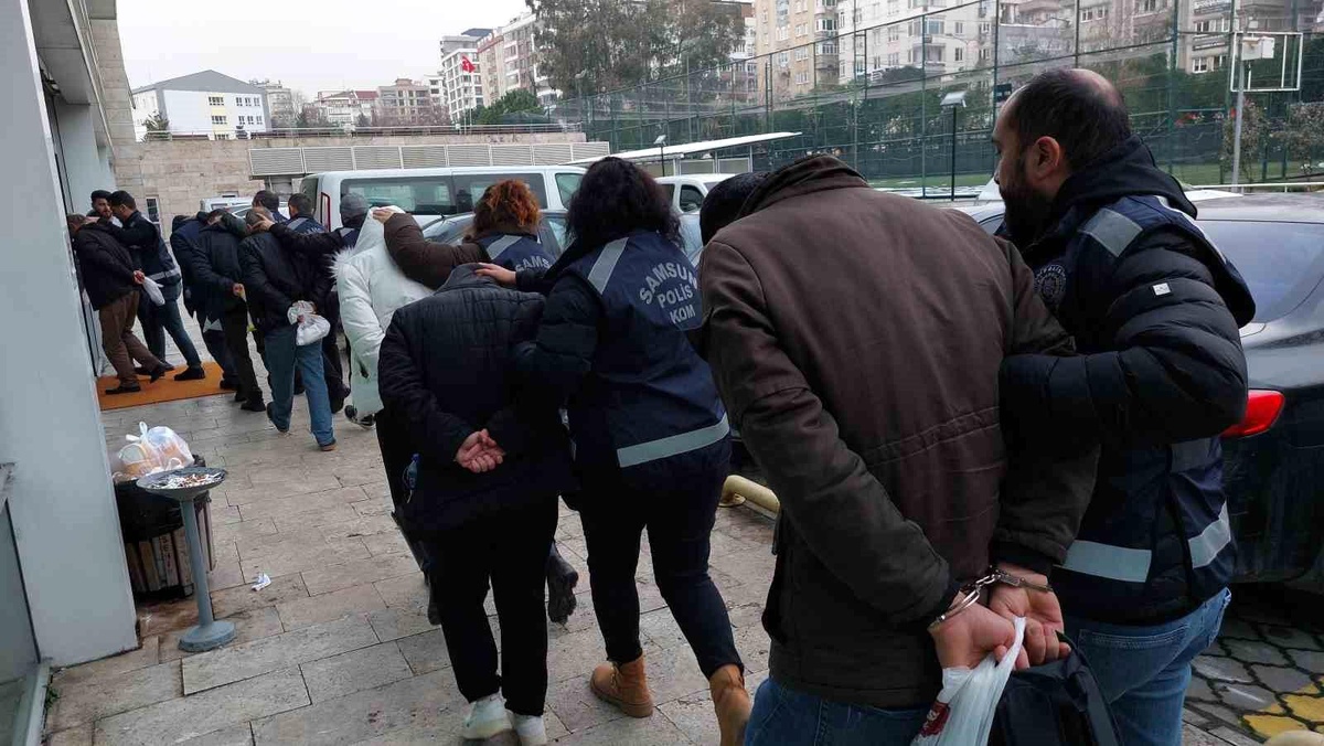 Samsun\'da Usulsüz Rapor Operasyonu