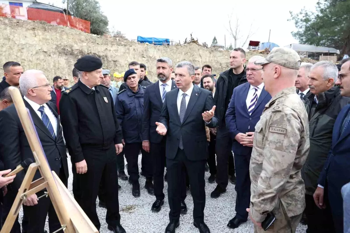 Kumluca İl Jandarma Komutanlığı Yeni Hizmet Binasının Temeli Atıldı