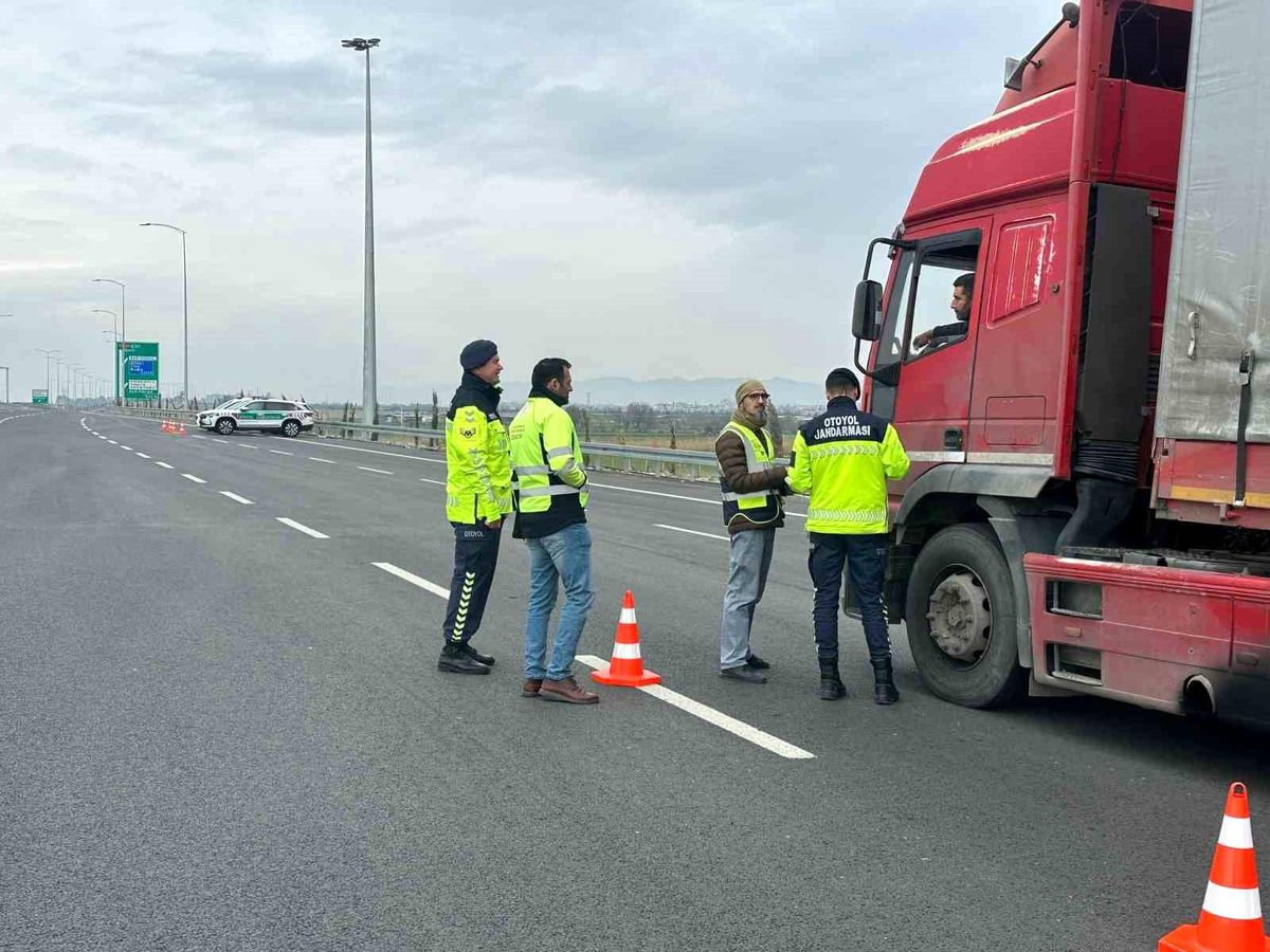 Aydın-Denizli Otoyolunda Denetim