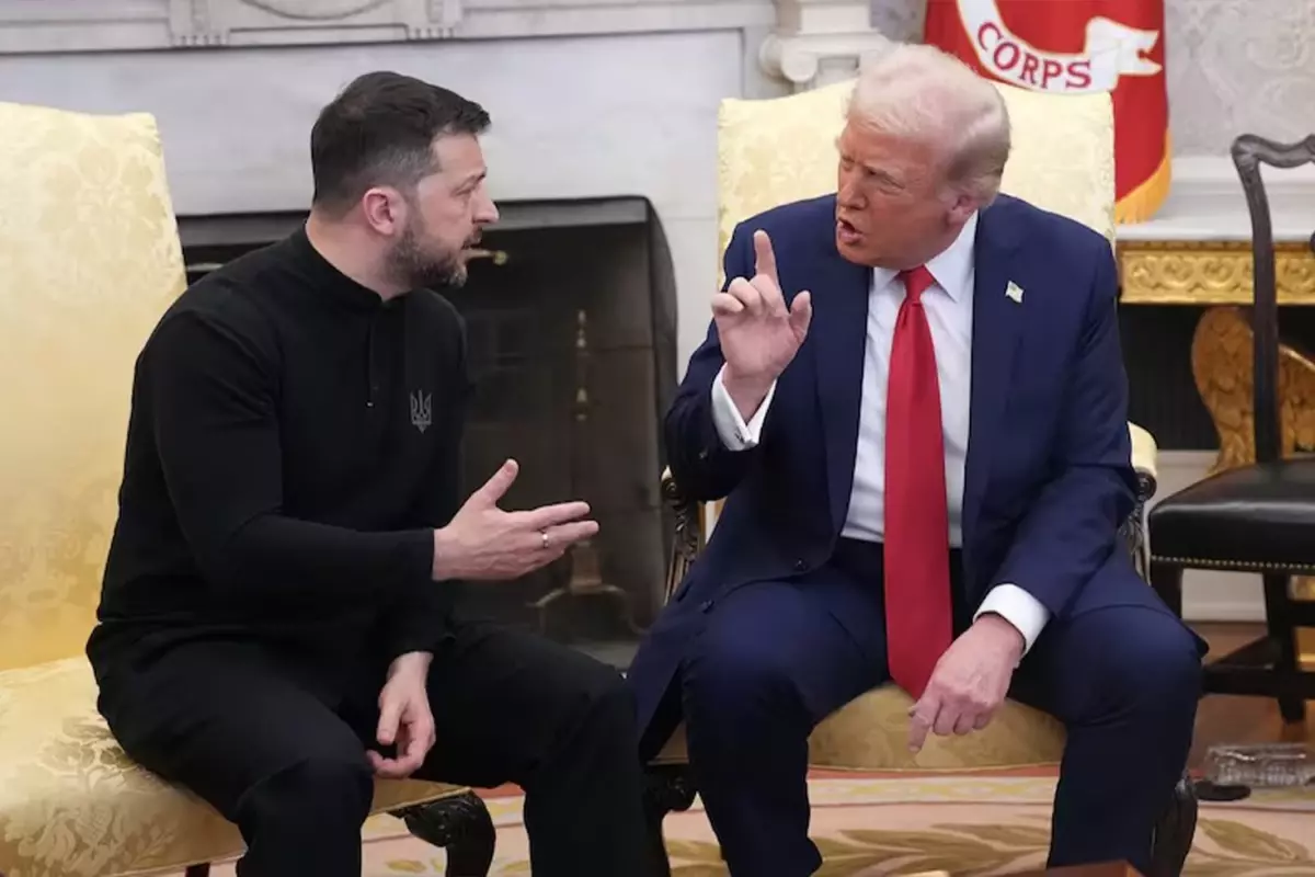 Trump-Zelenskiy zirvesinde dünya tarihine damga vuracak kavga! Beyaz Sarayı terk etti