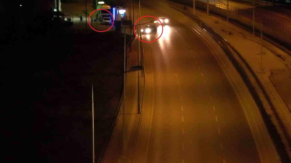 16 Yaşındaki Sürücü Dronla Yakalandı