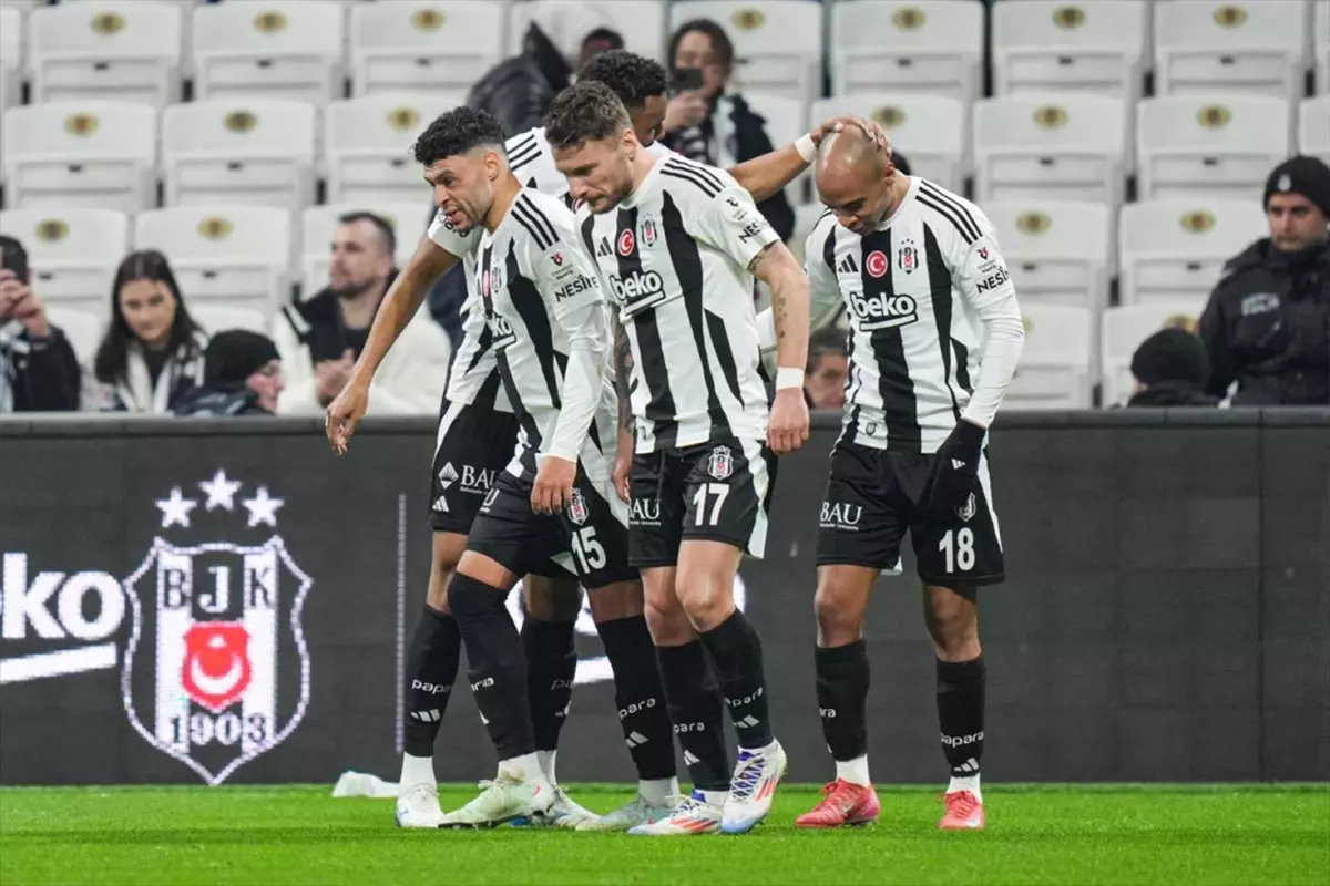 Beşiktaş, Kayserispor\'u 2-0 mağlup etti