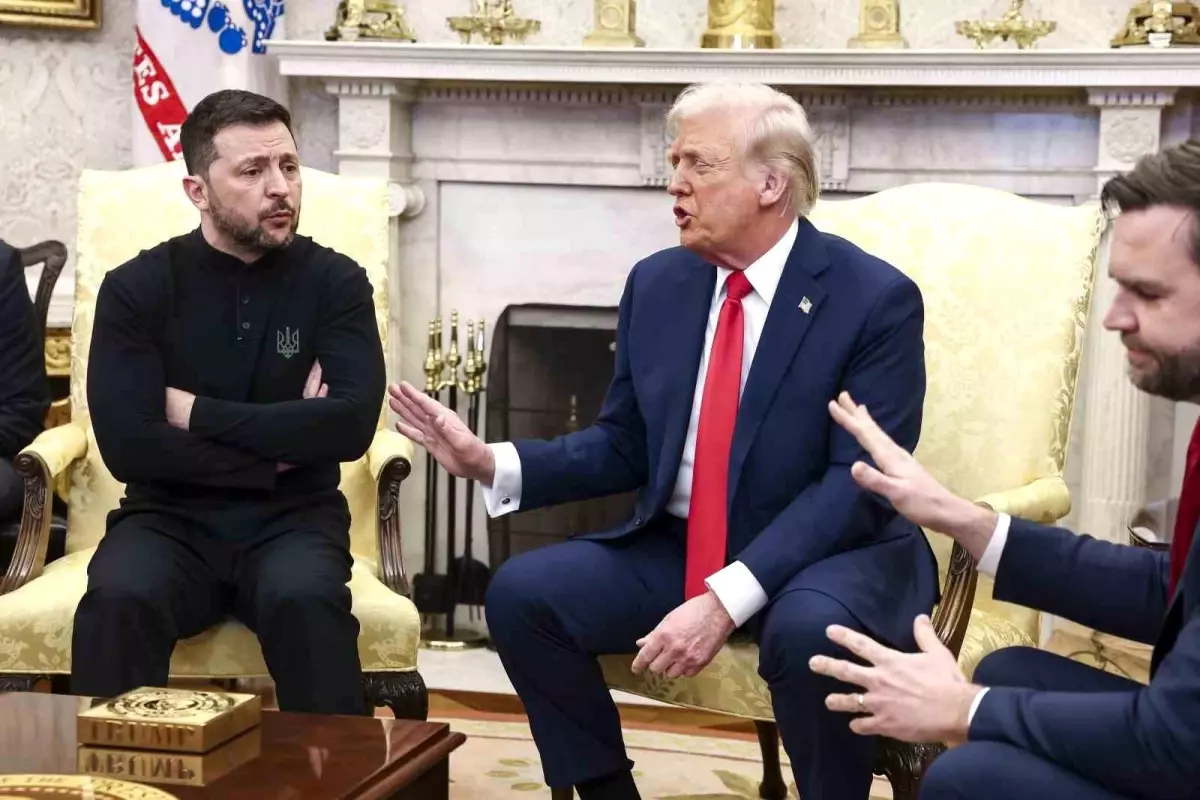 Trump ve Zelenskiy Arasında Tartışma!