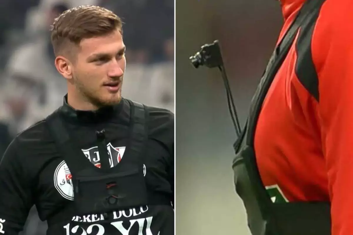 Bodycam, Türkiye\'de ilk kez Beşiktaş-Kayserispor maçında kullanıldı