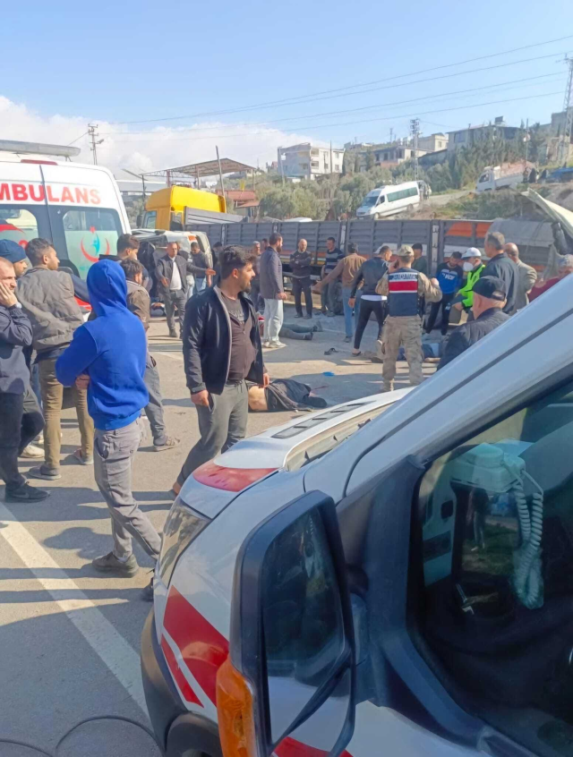 Hatay'da katliam gibi kaza: 6 ölü, 8 yaralı