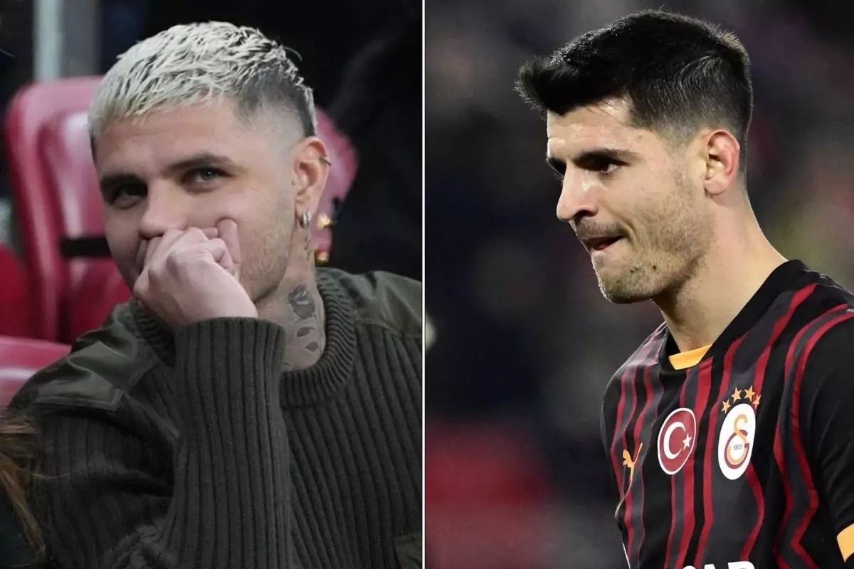 Icardi\'nin yorumu bomba: Morata\'nın yeni saç rengi olay oldu